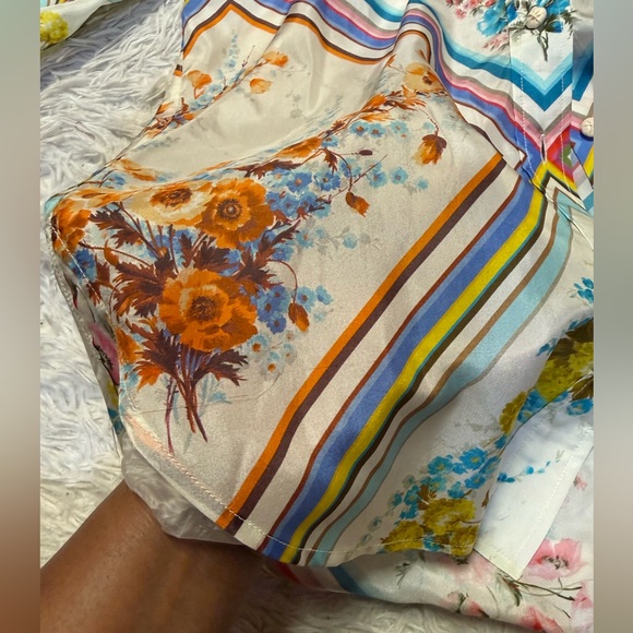 Zimmermann Halcyon Floral Silk Blouse - Multicoloured - Picture 14 of 16